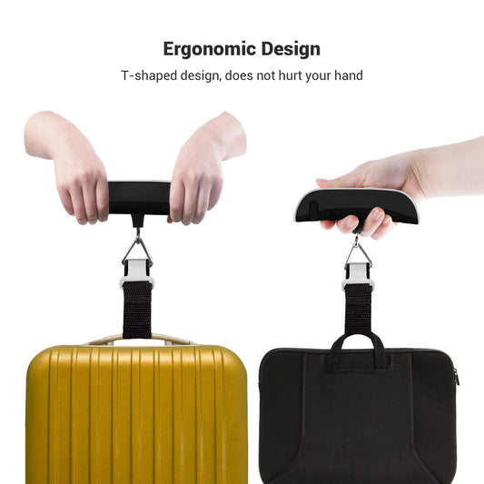 FusionCharm® 50kg Digital Hanging Scale for Luggage & Travel