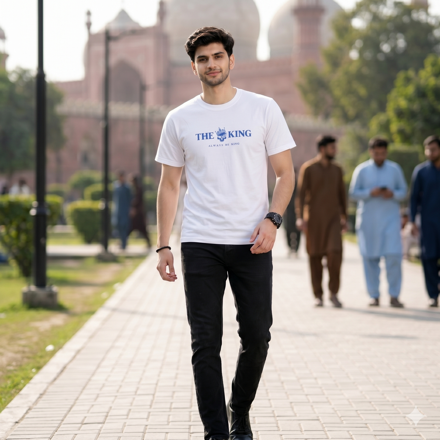 FusionCharm® Premium Soft Cotton Jersey Round Neck T Shirt in Pakistan