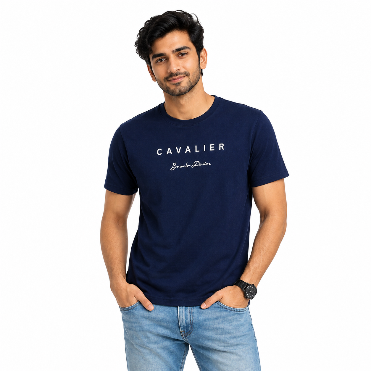 FusionCharm® Soft Cotton Round Neck T Shirt Pakistan | Casual Jersey Tee