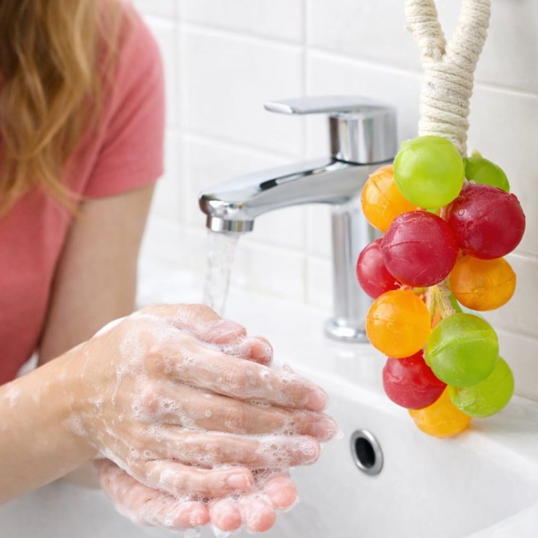 FusionCharm® Colorful Grape Hand Wash Soap – Organic Handmade Gift Bar