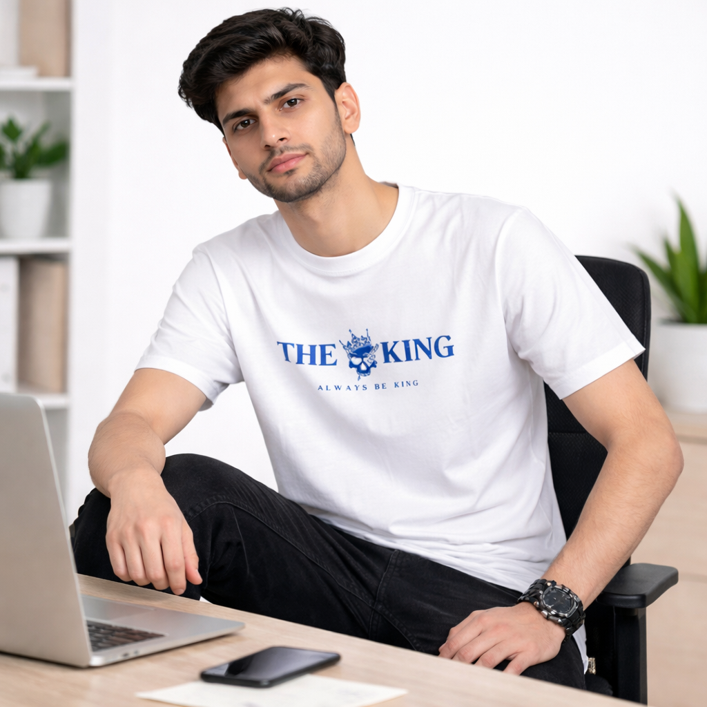 FusionCharm® Premium Soft Cotton Jersey Round Neck T Shirt in Pakistan