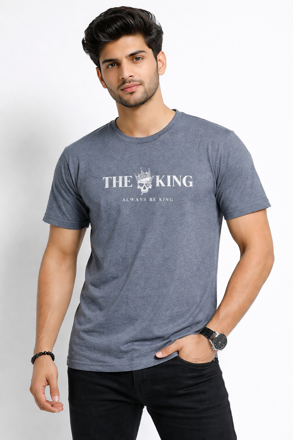 FusionCharm® Premium Soft Cotton Jersey Round Neck T Shirt in Pakistan
