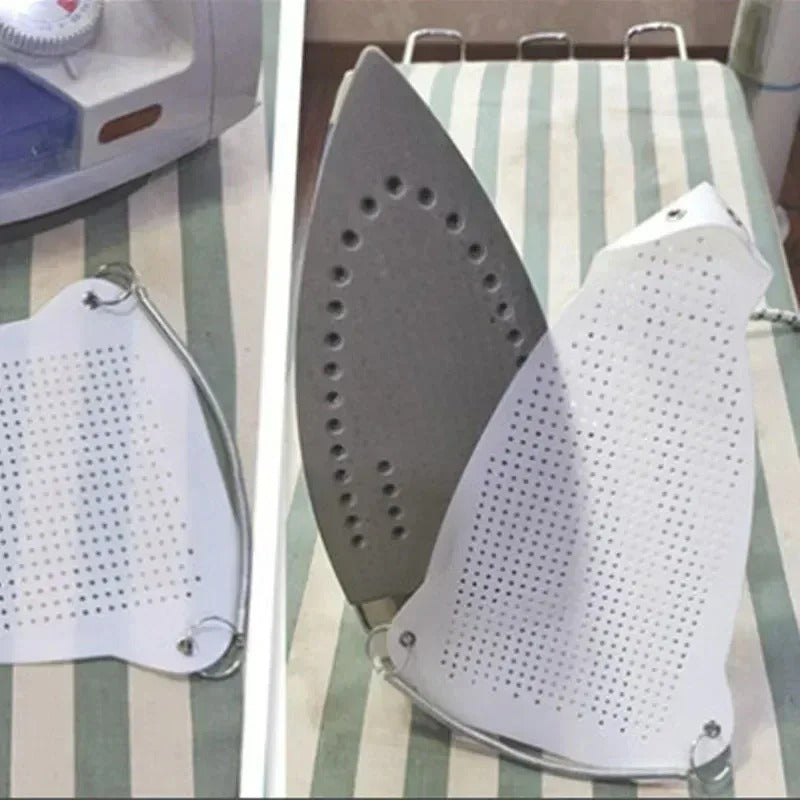 FusionCharm® Teflon Iron Shoe Cover Non Stick Protector for Clothes (imported)