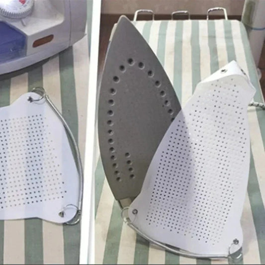FusionCharm® Teflon Iron Shoe Cover Non Stick Protector for Clothes (imported)