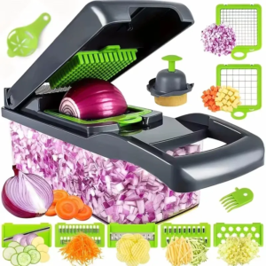 16 pc Multifunctional Vegetable Cutter & Chopper